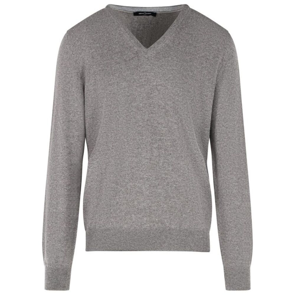 Gran Sasso 'Taupe' Cashmere Sweater Men